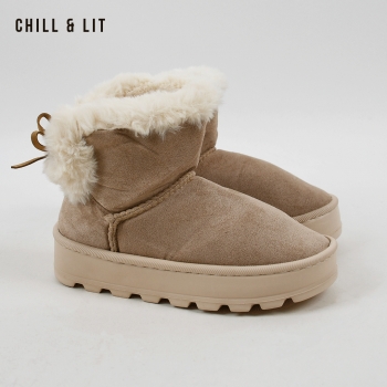 Bottines en Daim Femme avec...