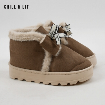 Bottines en Daim Femme avec...