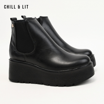 Bottines en Cuir Femme