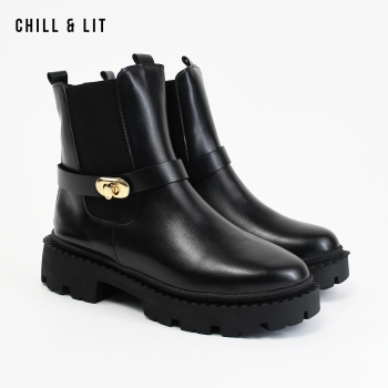 Bottes en Cuir Femme