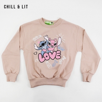Sweatshirt Fillette Stitch