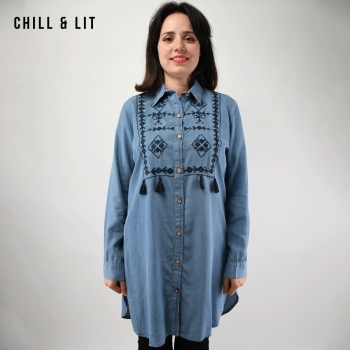 Chemise Longue Femme