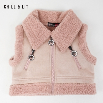 Veste Fillette Sans Manches