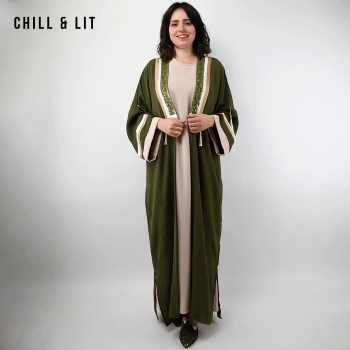 Ensemble Abaya Brodée +...