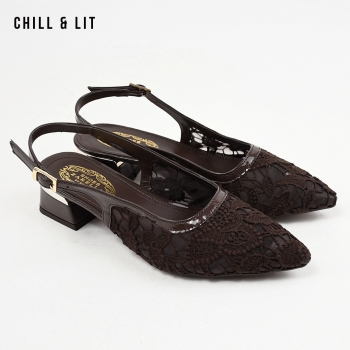 Escarpins à Demi Talon Femme