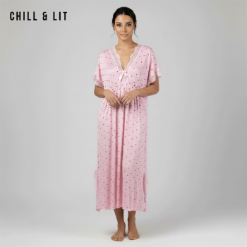 Robe Pyjama Fibre de Coton