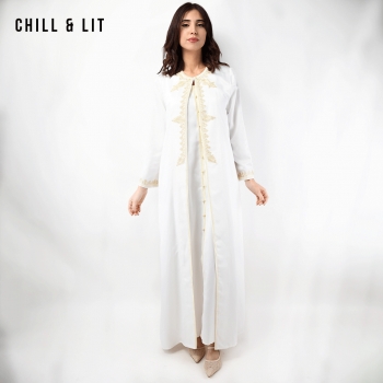 Caftan Long Avec Broderie