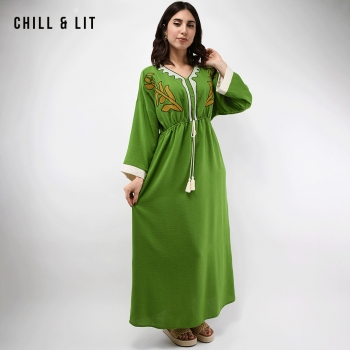 Robe Longue Femme Avec...