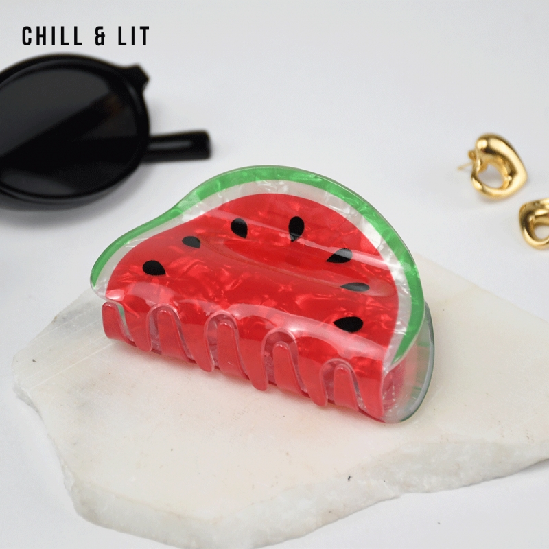 Pince à Cheveux Pastèque