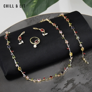 Parure Collier + Bracelet +...