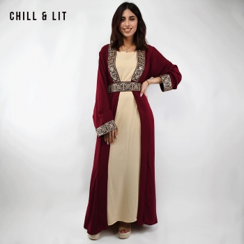 Ensemble Abaya Brodée +...