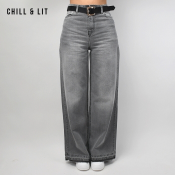 Jean Large Femme Avec Ceinture