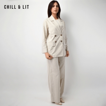 Ensemble Lin Femme Blazer +...