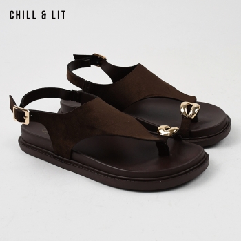 Sandales Femme en Daim