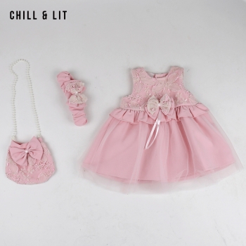 Robe Fillette + Bandeau +...