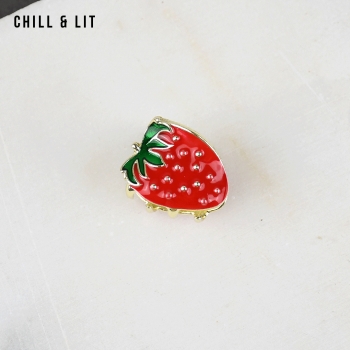 Petite Pince à Cheveux Fraise