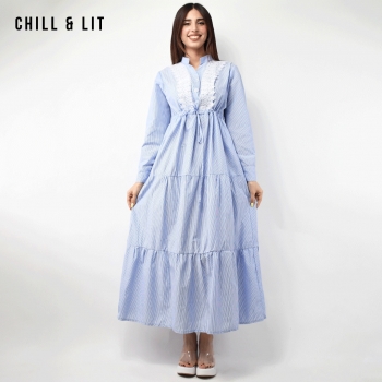 Robe Longue Rayée Femme