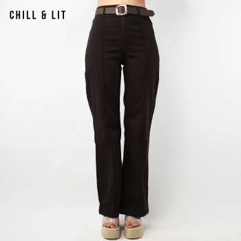 Jean Large Femme Avec Ceinture