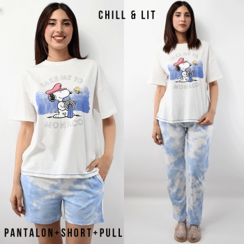 Pyjama Femme 3 Pièces