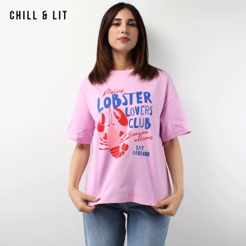 T-Shirt Oversize imprimé Femme