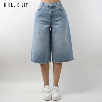 Short Baggy Jean Femme