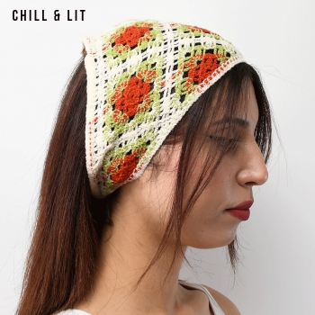 Bandana En Crochet Femme