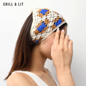Bandana En Crochet Femme