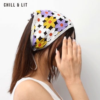 Bandana En Crochet Femme