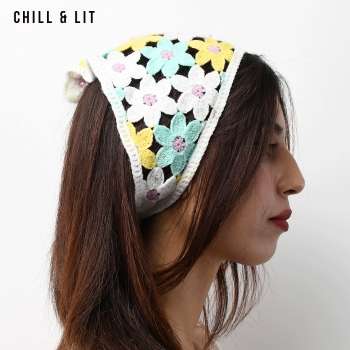 Bandana En Crochet Femme