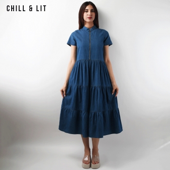 Robe Jean Longue Femme