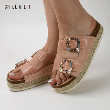 Mules Plateforme Femme