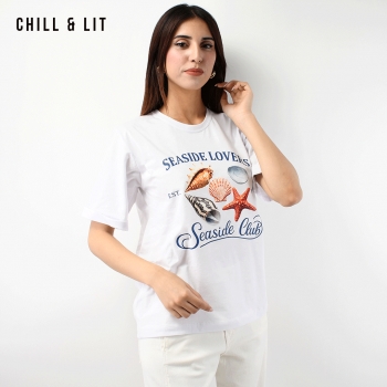 T-Shirt Oversize imprimé...