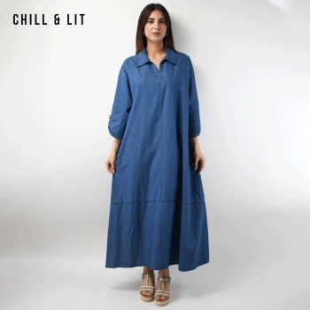 Robe Jean Longue Femme