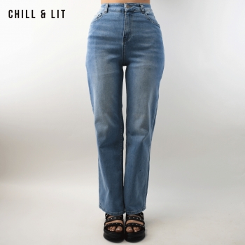 Jean Large Femme Taille Haute