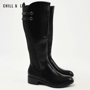 Bottes en Cuir Femme