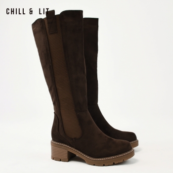 Bottes en Daim Femme