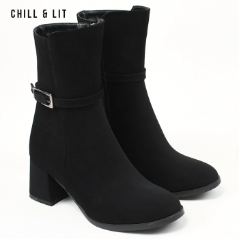 Bottines en Cuir Femme