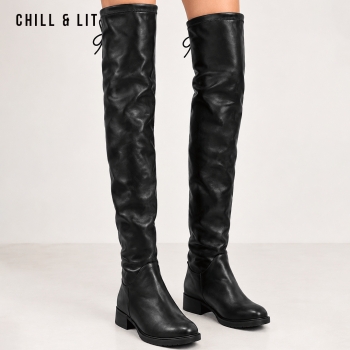 Cuissardes Femme en Cuir