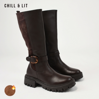 Bottes en Cuir Femme