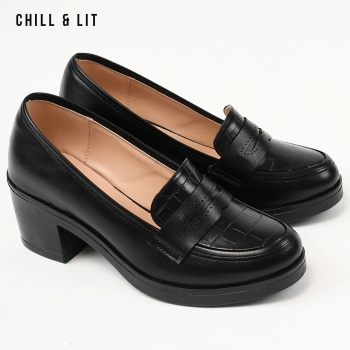 Mocassins à Talon Femme