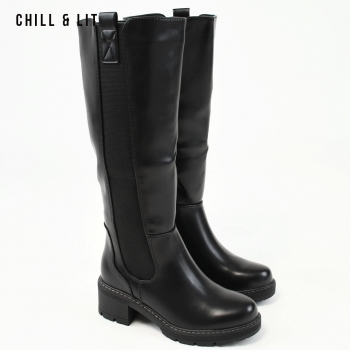 Bottes en Cuir Femme