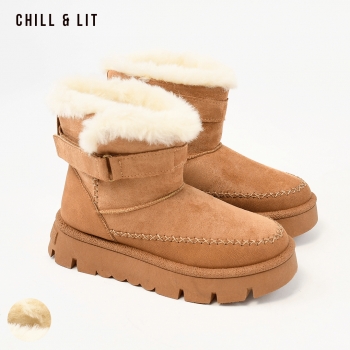 Bottines en Daim Femme avec...