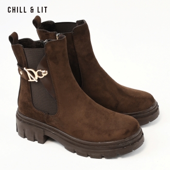 Bottines en Daim Femme