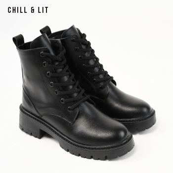 Bottines en Cuir Femme
