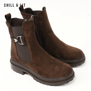 Bottines en Daim Femme