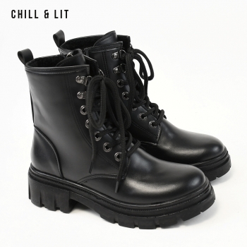 Bottines en Cuir Femme