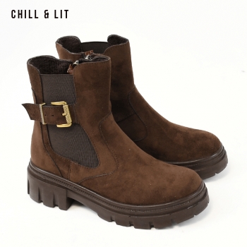Bottines en Daim Femme