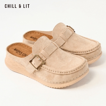 Mules Femme en Daim