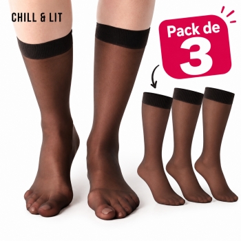 Pack 3 Socquettes Voile...