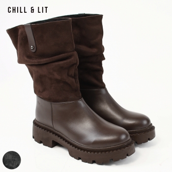 Bottes en Cuir Femme